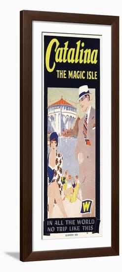 Catalina, Casino, 1926-null-Framed Art Print