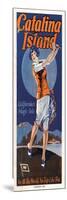 Catalina, Golfer, 1924-null-Mounted Art Print