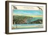 Catalina Harbor-null-Framed Premium Giclee Print