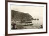 Catalina Harbor-null-Framed Art Print