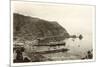 Catalina Harbor-null-Mounted Art Print