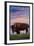 Catalina Island, California - Bison and Sunset-Lantern Press-Framed Art Print