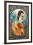 Catalina Island, California - Mermaid-Lantern Press-Framed Art Print