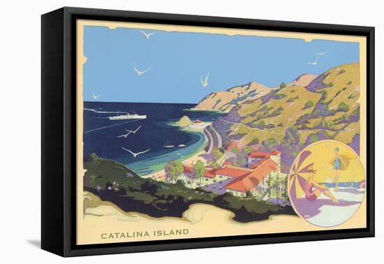 Catalina Island-null-Framed Stretched Canvas