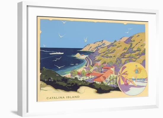 Catalina Island-null-Framed Art Print