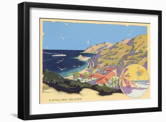 Catalina Island-null-Framed Art Print