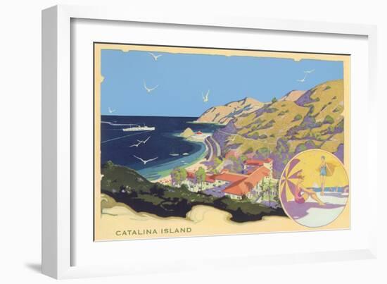 Catalina Island-null-Framed Art Print