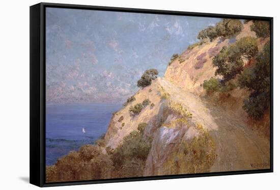 Catalina Island-William Less Judson-Framed Stretched Canvas