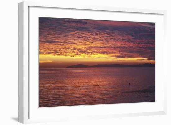 Catalina Sunset-Chris Bliss-Framed Photographic Print