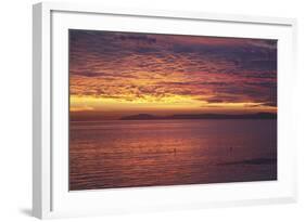 Catalina Sunset-Chris Bliss-Framed Photographic Print