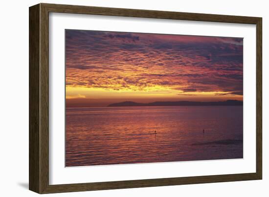 Catalina Sunset-Chris Bliss-Framed Photographic Print