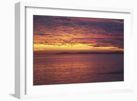 Catalina Sunset-Chris Bliss-Framed Photographic Print