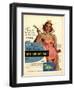 Catalina Womens Swimming Fashion, USA, 1950-null-Framed Giclee Print