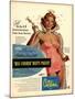 Catalina Womens Swimming Fashion, USA, 1950-null-Mounted Giclee Print