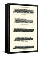 Catalog of Steam Freight Trains-null-Framed Stretched Canvas