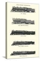 Catalog of Steam Freight Trains-null-Stretched Canvas