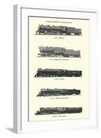 Catalog of Steam Freight Trains-null-Framed Art Print