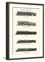 Catalog of Steam Freight Trains-null-Framed Art Print