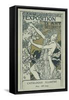 Catalogue Cover for the 1st Exhibition of Decorative Art in Paris, January 1901-Eugene Grasset-Framed Stretched Canvas