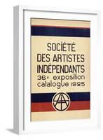 Catalogue for the 36th Salon Des Independants in Paris, 1925-null-Framed Giclee Print