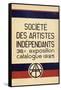 Catalogue for the 36th Salon Des Independants in Paris, 1925-null-Framed Stretched Canvas