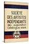 Catalogue for the 36th Salon Des Independants in Paris, 1925-null-Stretched Canvas