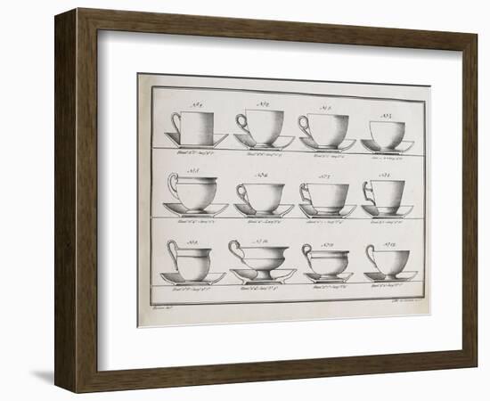 Catalogue of the Porcelain Factory Coussac Bonneval-null-Framed Giclee Print