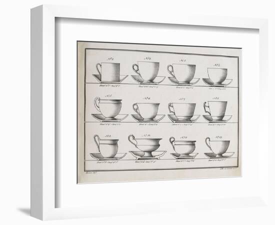 Catalogue of the Porcelain Factory Coussac Bonneval-null-Framed Giclee Print