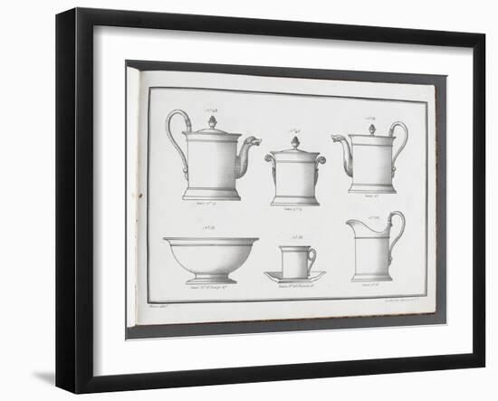 Catalogue of the Porcelain Factory Coussac Bonneval-null-Framed Giclee Print