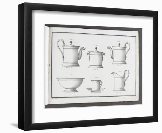 Catalogue of the Porcelain Factory Coussac Bonneval-null-Framed Giclee Print