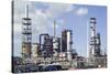 Catalytic Cracker At An Oil Refinery-Paul Rapson-Stretched Canvas