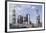 Catalytic Cracker At An Oil Refinery-Paul Rapson-Framed Photographic Print