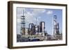 Catalytic Cracker At An Oil Refinery-Paul Rapson-Framed Photographic Print