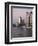 Catamaran Ferry on Brisbane River and City Centre, Brisbane, Queensland, Australia, Pacific-Nick Servian-Framed Photographic Print