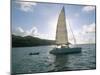 Catamaran, Island of Praslin, Seychelles, Indian Ocean, Africa-Bruno Barbier-Mounted Photographic Print