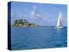 Catamaran, Island of Praslin, Seychelles, Indian Ocean, Africa-Bruno Barbier-Stretched Canvas