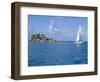 Catamaran, Island of Praslin, Seychelles, Indian Ocean, Africa-Bruno Barbier-Framed Photographic Print