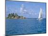 Catamaran, Island of Praslin, Seychelles, Indian Ocean, Africa-Bruno Barbier-Mounted Photographic Print