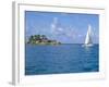 Catamaran, Island of Praslin, Seychelles, Indian Ocean, Africa-Bruno Barbier-Framed Photographic Print