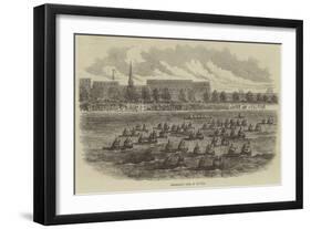 Catamaran Race at Madras-null-Framed Giclee Print