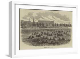 Catamaran Race at Madras-null-Framed Giclee Print