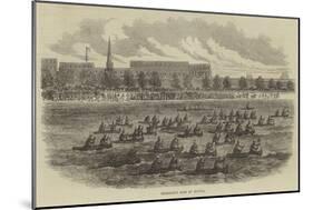 Catamaran Race at Madras-null-Mounted Giclee Print