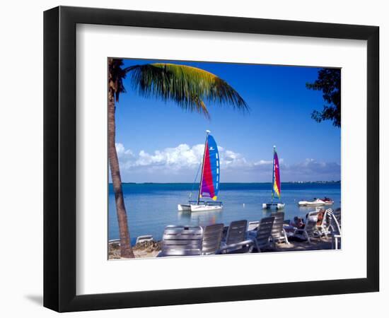 Catamarans, Florida Keys, Florida, USA-Terry Eggers-Framed Photographic Print