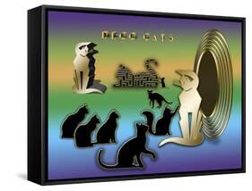 Catamy Awards-Art Deco Designs-Framed Stretched Canvas