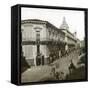 Catane (Sicily, Italy), a Street, Circa 1860-Leon, Levy et Fils-Framed Stretched Canvas