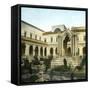 Catane (Sicily, Italy), Courtyard of the Benedictine Convent, Circa 1860-Leon, Levy et Fils-Framed Stretched Canvas