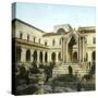 Catane (Sicily, Italy), Courtyard of the Benedictine Convent, Circa 1860-Leon, Levy et Fils-Stretched Canvas