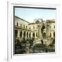 Catane (Sicily, Italy), Courtyard of the Benedictine Convent, Circa 1860-Leon, Levy et Fils-Framed Photographic Print