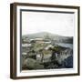 Catane (Sicily, Italy), Overview and the Etna, Circa 1860-Leon, Levy et Fils-Framed Premium Photographic Print