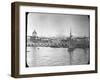 Catania and Mount Etna, Sicily, Italy, Late 19th or Early 20th Century-null-Framed Photographic Print